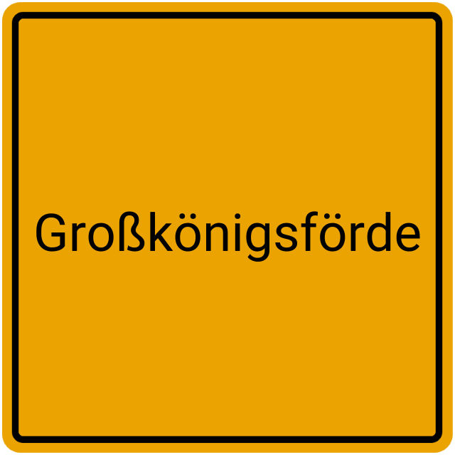 Meldebestätigung Großkönigsförde