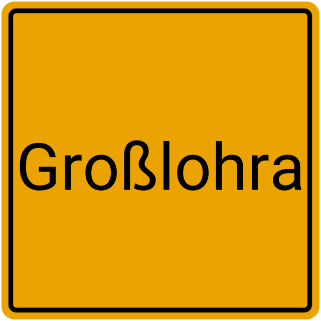 Meldebestätigung Großlohra