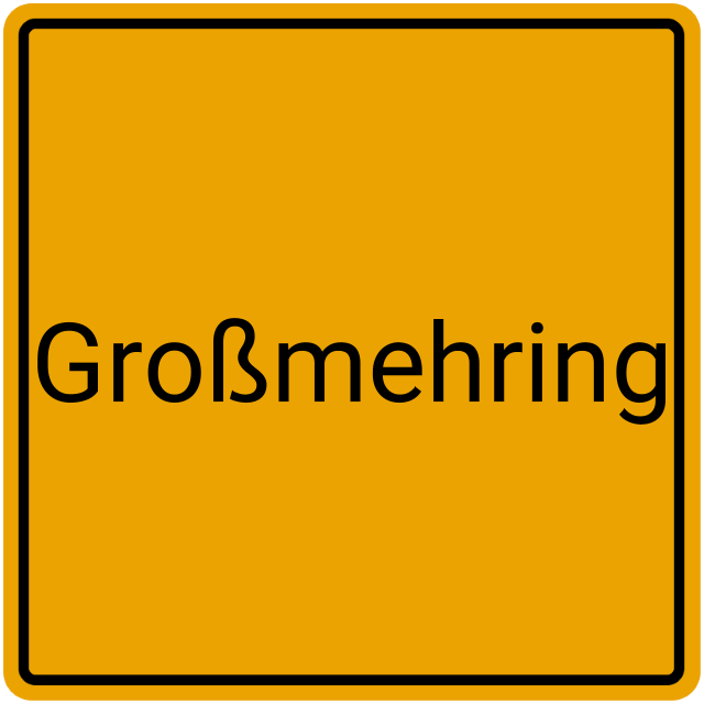 Meldebestätigung Großmehring