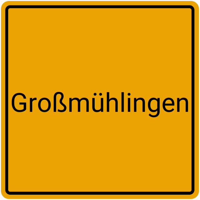 Meldebestätigung Großmühlingen