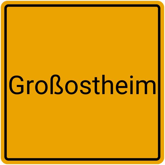 Meldebestätigung Großostheim