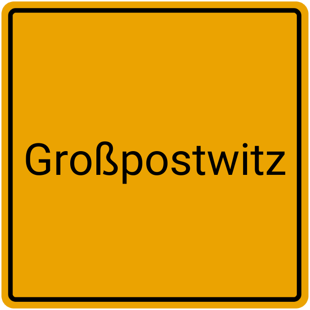 Meldebestätigung Großpostwitz