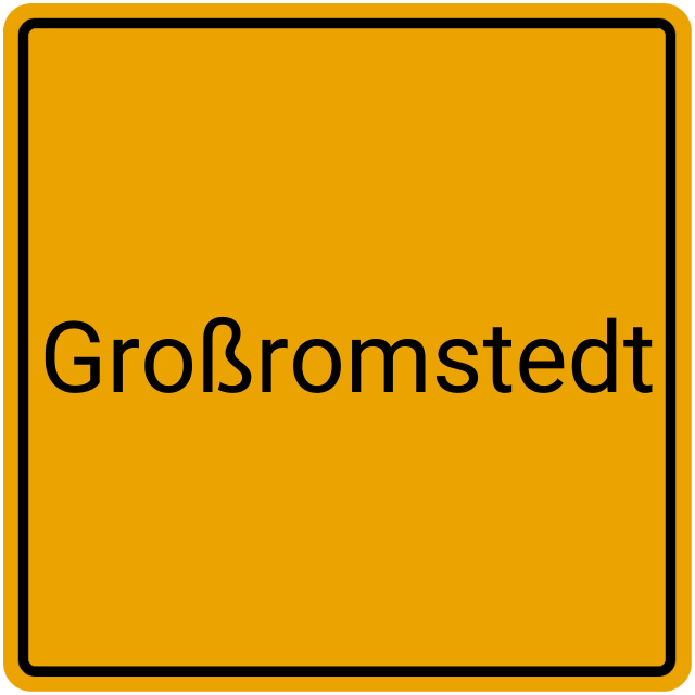 Meldebestätigung Großromstedt
