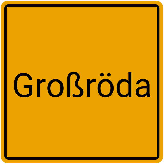 Meldebestätigung Großröda