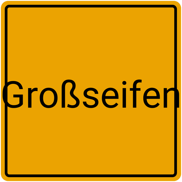 Meldebestätigung Großseifen