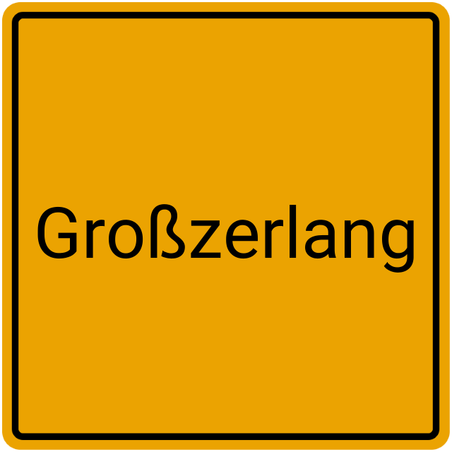 Meldebestätigung Großzerlang