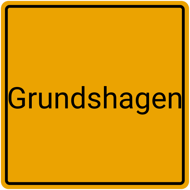 Meldebestätigung Grundshagen