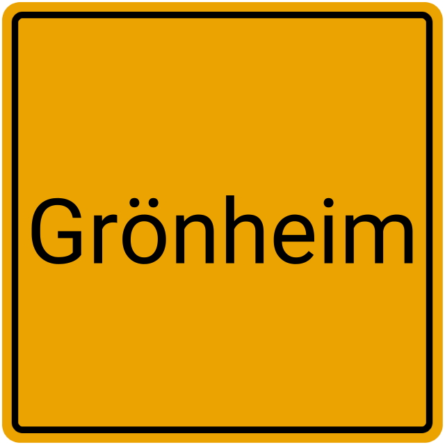 Meldebestätigung Grönheim