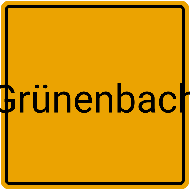 Meldebestätigung Grünenbach