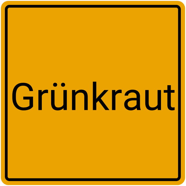 Meldebestätigung Grünkraut