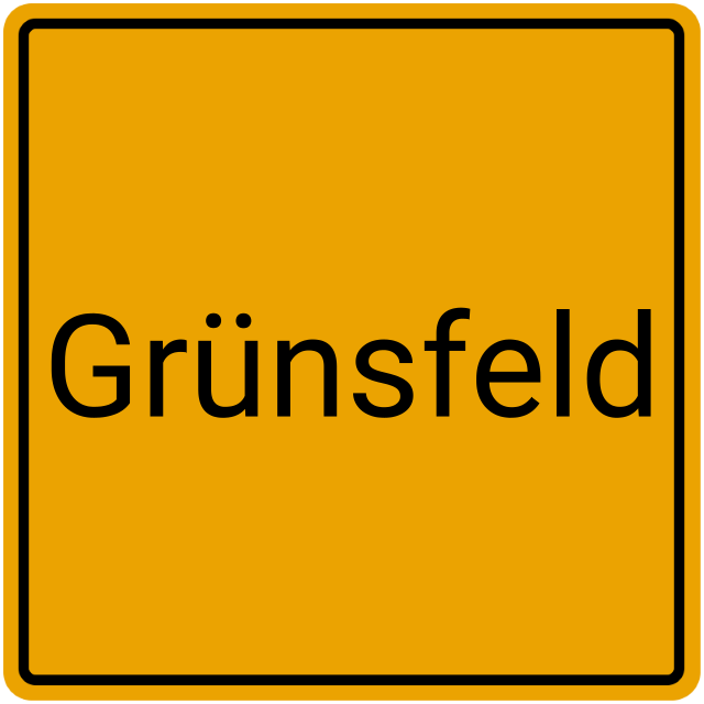 Meldebestätigung Grünsfeld