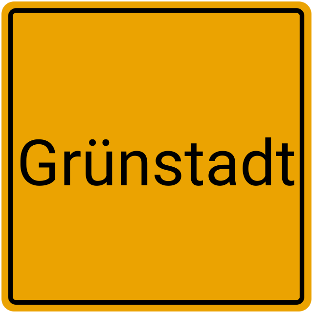 Meldebestätigung Grünstadt