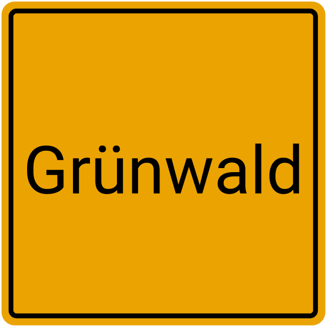 Meldebestätigung Grünwald