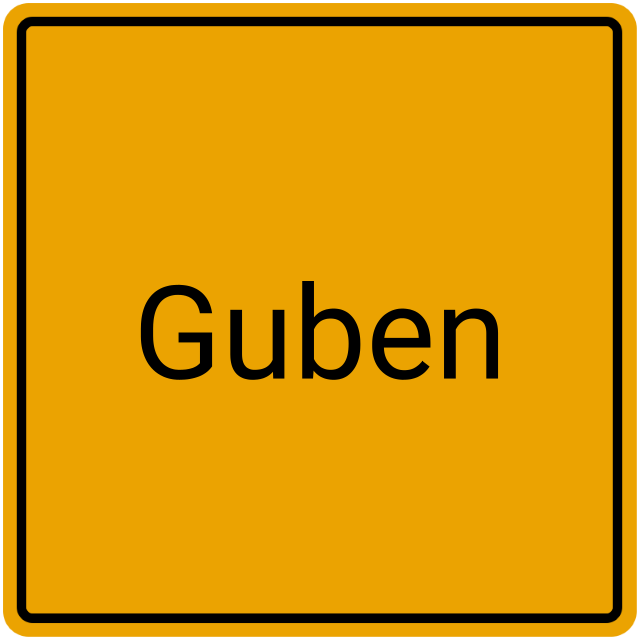 Meldebestätigung Guben