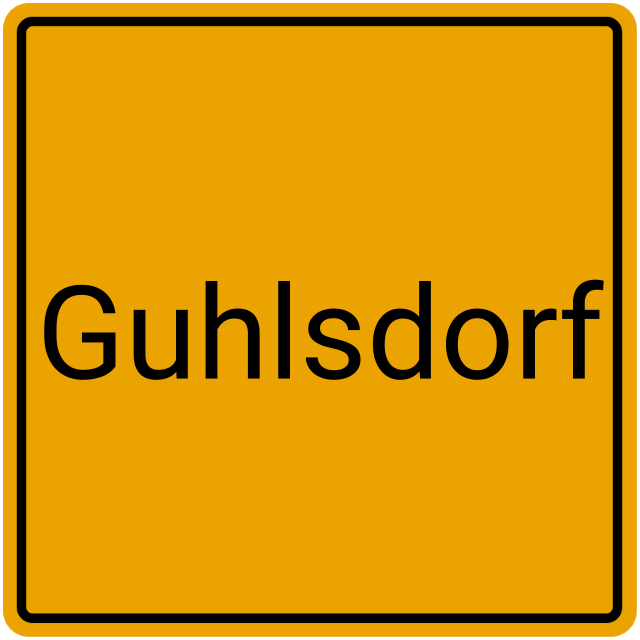 Meldebestätigung Guhlsdorf