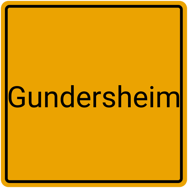 Meldebestätigung Gundersheim