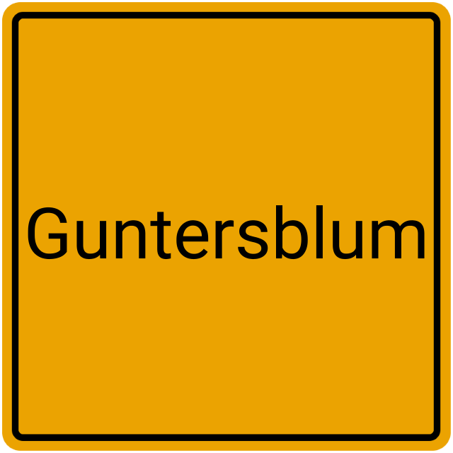 Meldebestätigung Guntersblum