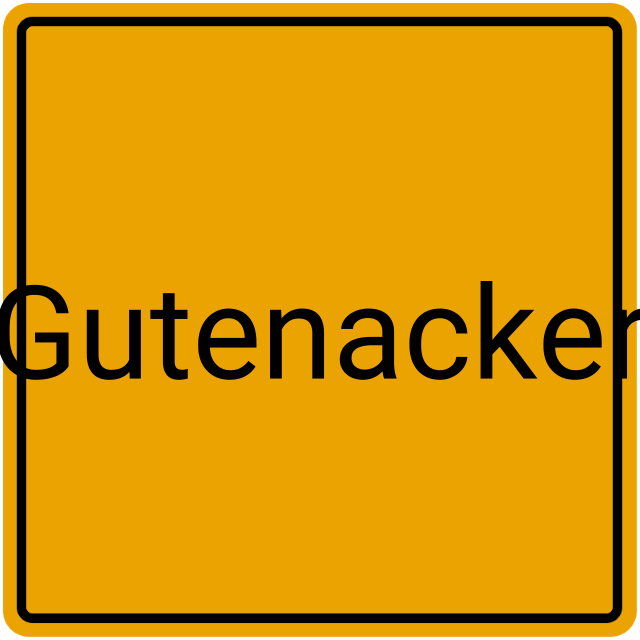 Meldebestätigung Gutenacker