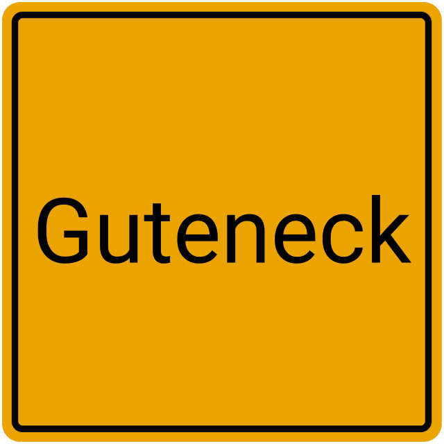 Meldebestätigung Guteneck