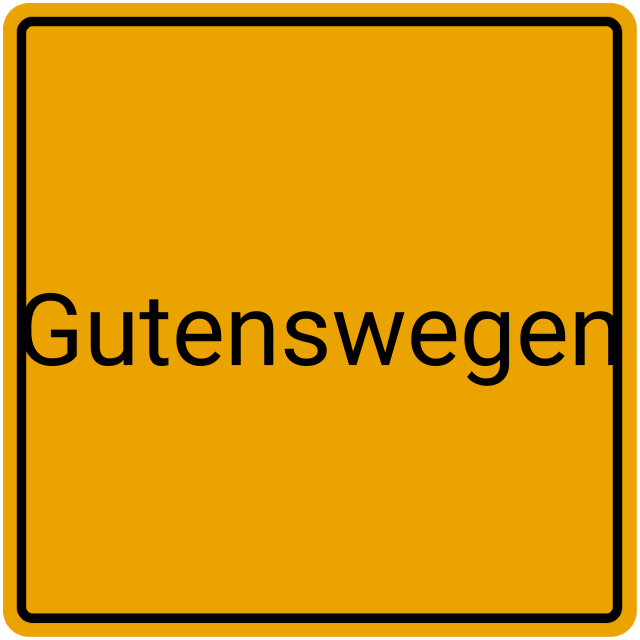 Meldebestätigung Gutenswegen