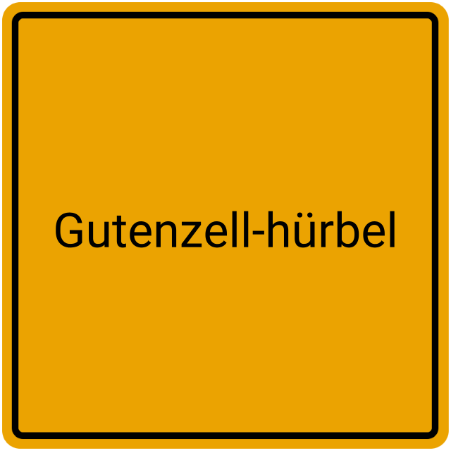 Meldebestätigung Gutenzell-Hürbel