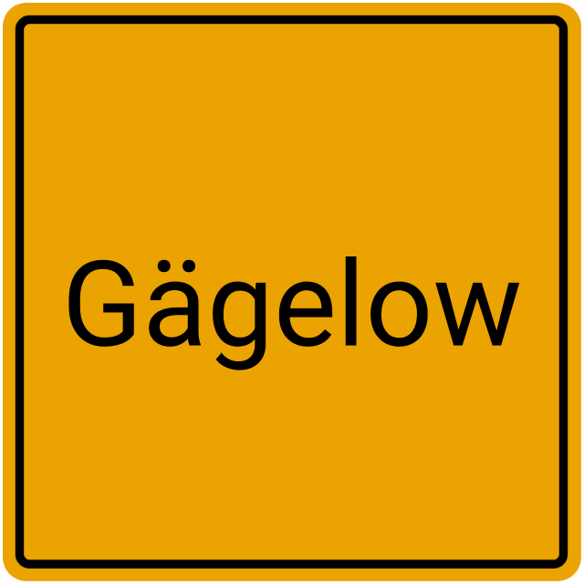 Meldebestätigung Gägelow