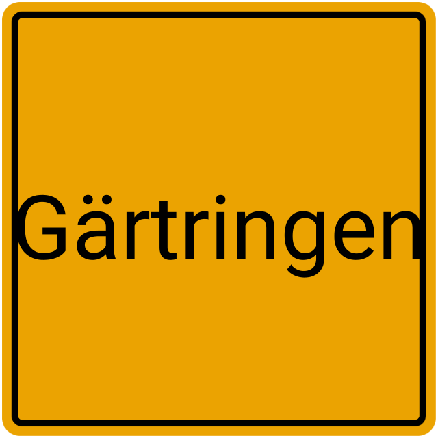 Meldebestätigung Gärtringen