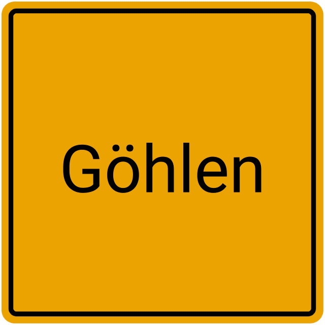 Meldebestätigung Göhlen