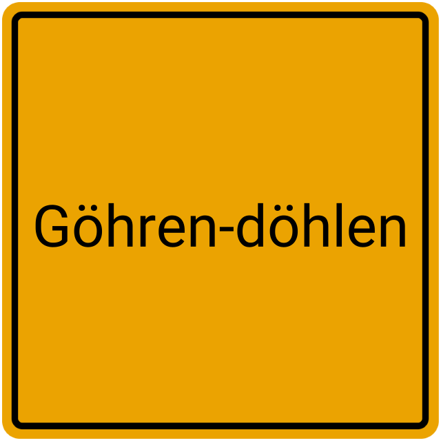 Meldebestätigung Göhren-Döhlen