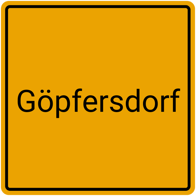 Meldebestätigung Göpfersdorf