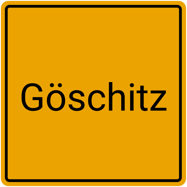 Meldebestätigung Göschitz