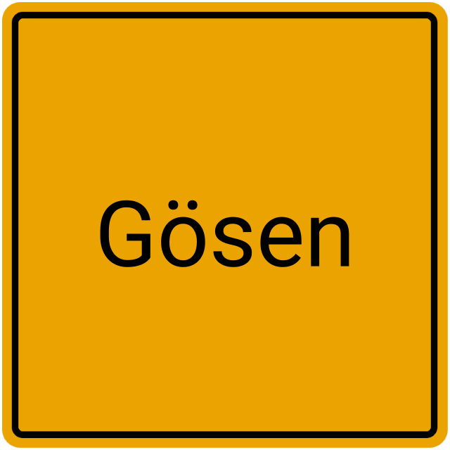 Meldebestätigung Gösen