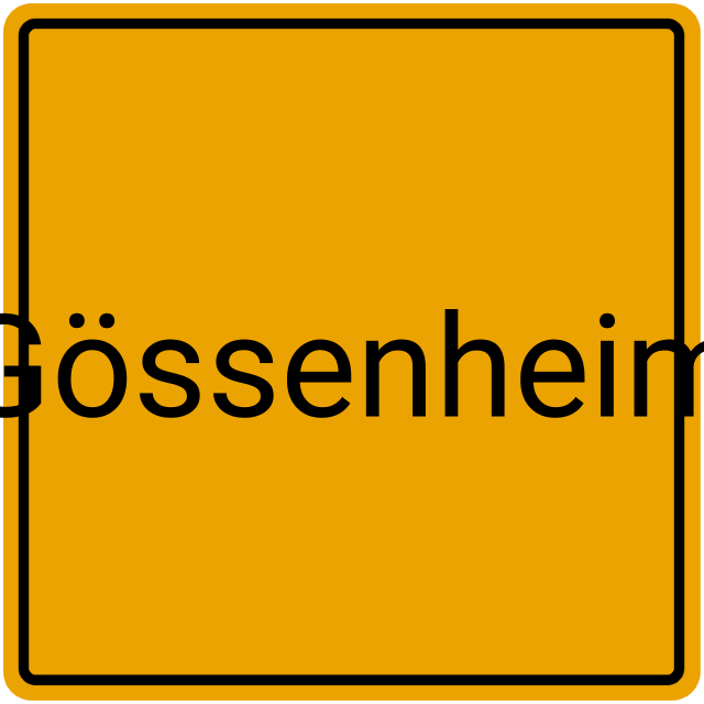 Meldebestätigung Gössenheim