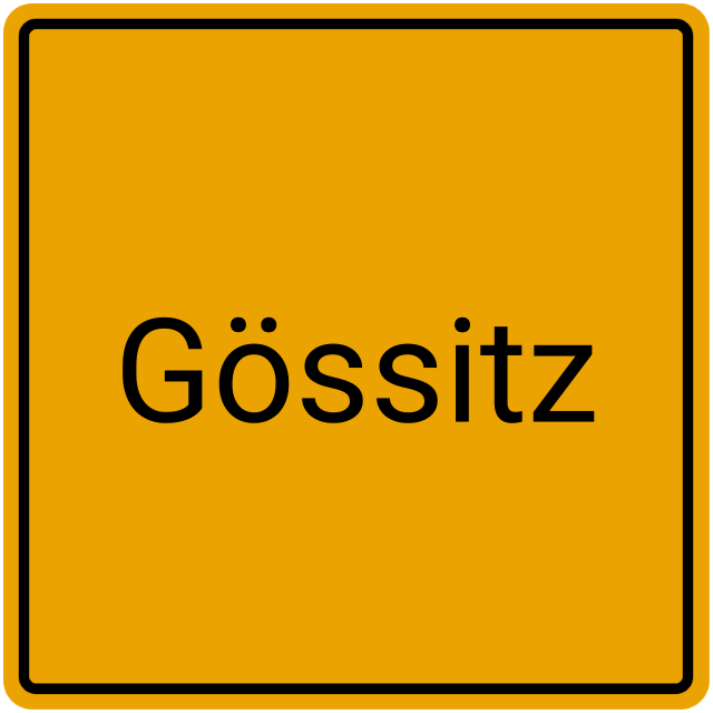 Meldebestätigung Gössitz