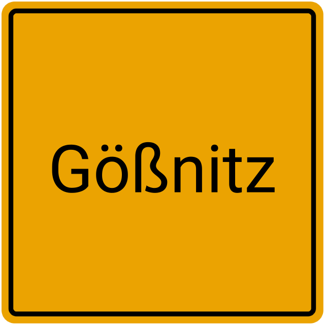 Meldebestätigung Gößnitz