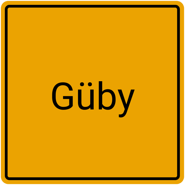 Meldebestätigung Güby