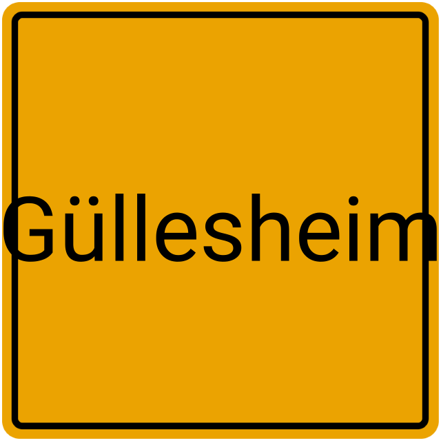 Meldebestätigung Güllesheim