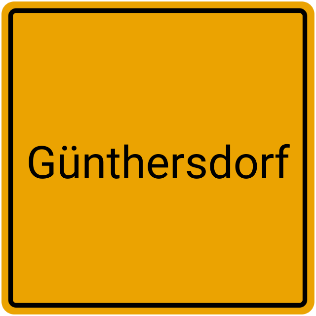 Meldebestätigung Günthersdorf