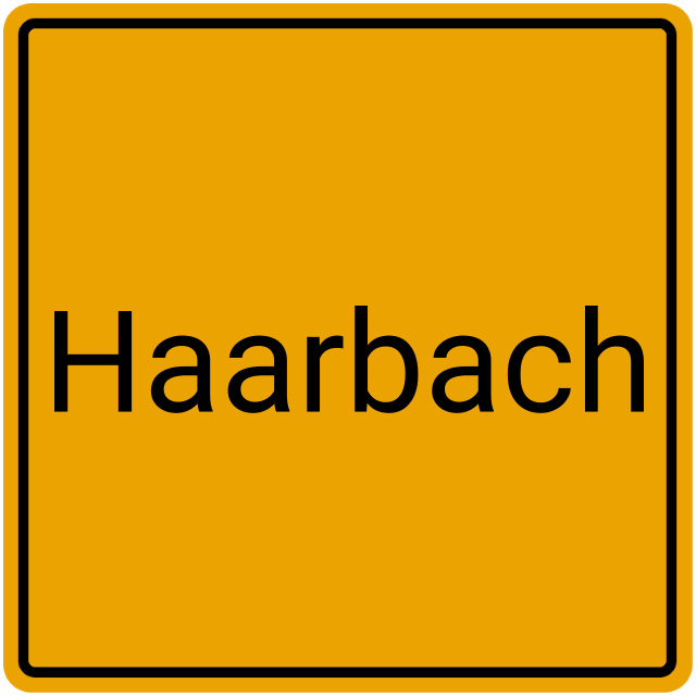 Meldebestätigung Haarbach