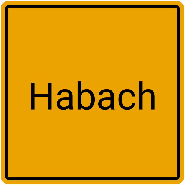 Meldebestätigung Habach