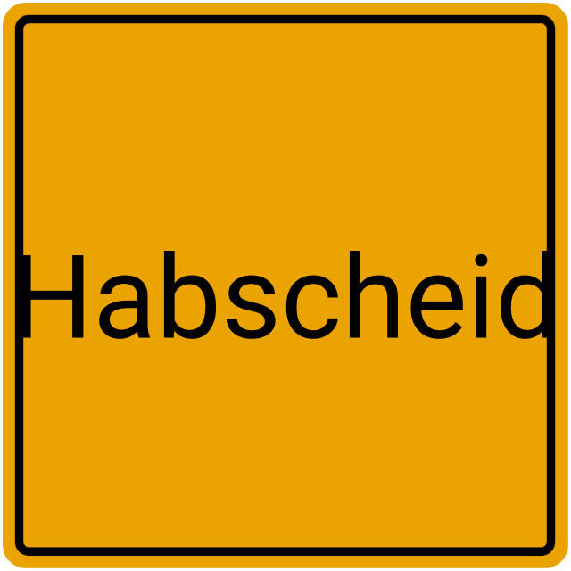 Meldebestätigung Habscheid