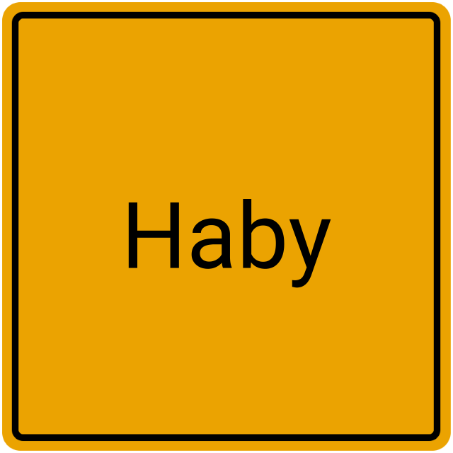 Meldebestätigung Haby