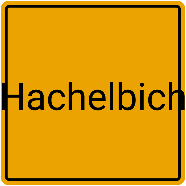 Meldebestätigung Hachelbich