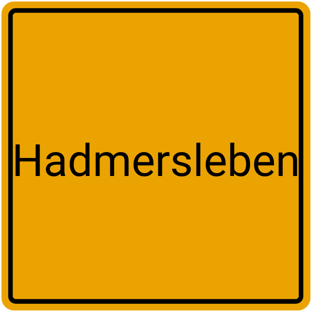 Meldebestätigung Hadmersleben