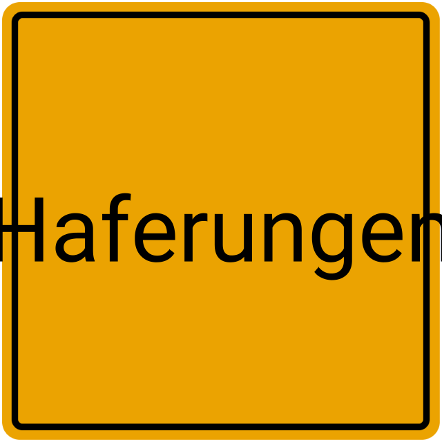 Meldebestätigung Haferungen