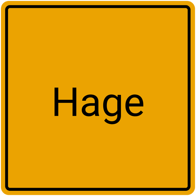 Meldebestätigung Hage