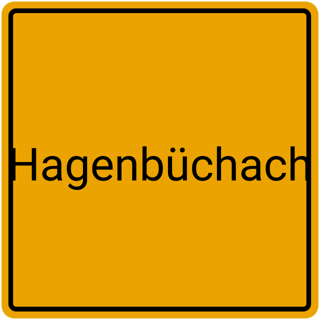 Meldebestätigung Hagenbüchach