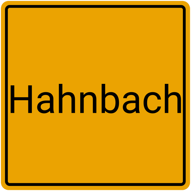 Meldebestätigung Hahnbach