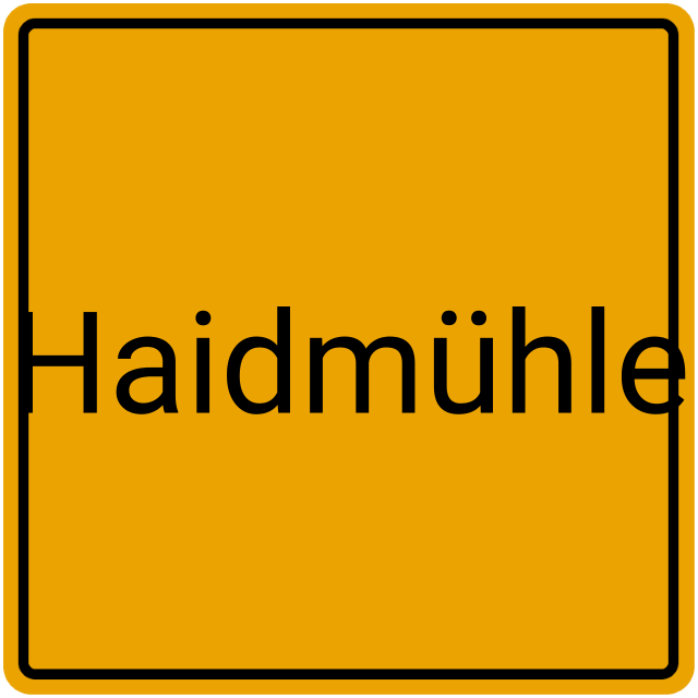 Meldebestätigung Haidmühle