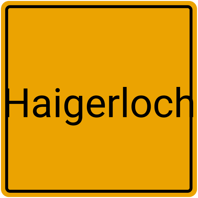 Meldebestätigung Haigerloch